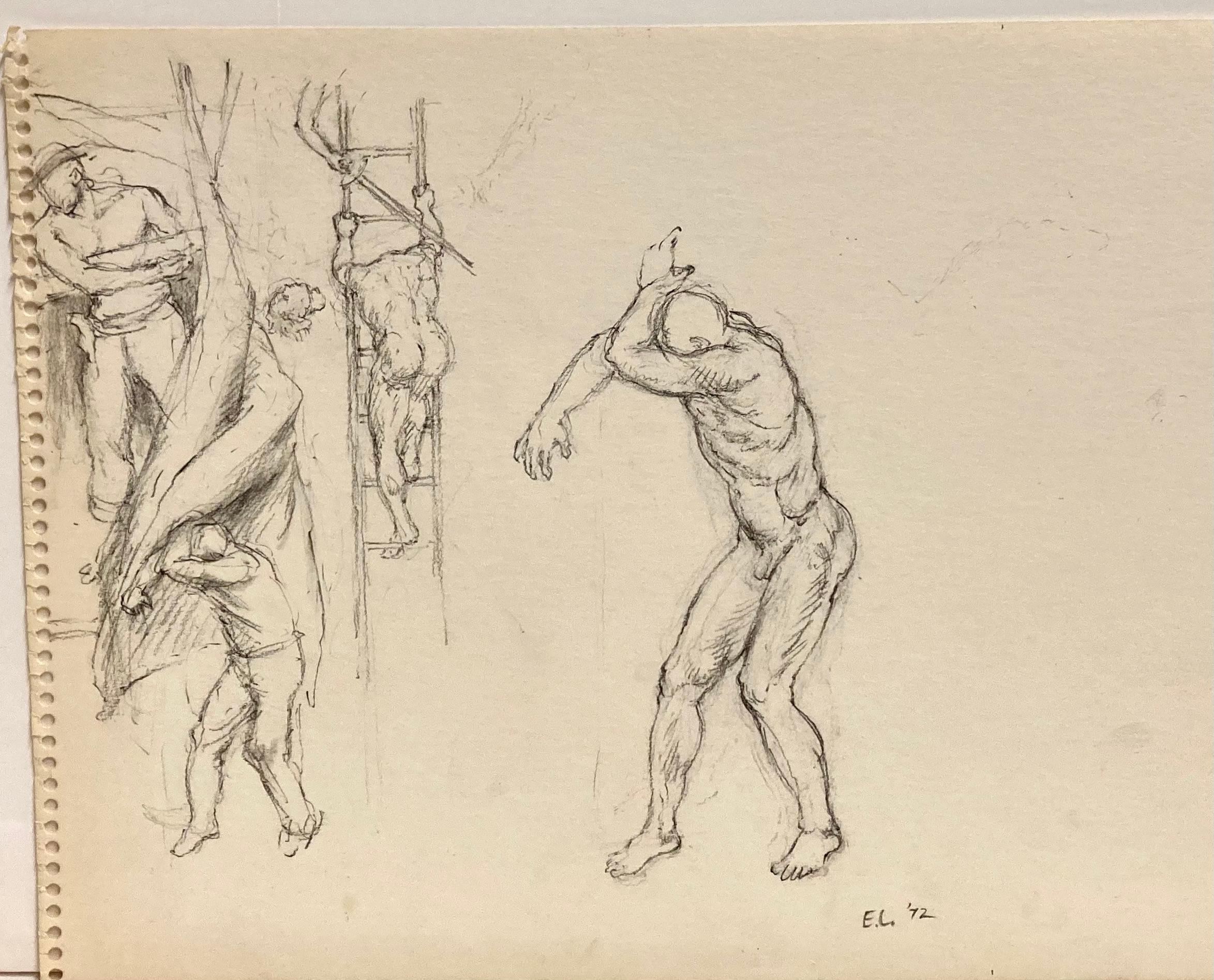 Edward Laning, (Male Figures) 1