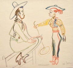 Alfred Bendiner, Santa Fe Cowhands (New Mexico)