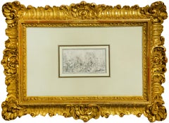 Vellum Figurative Drawings and Watercolors
