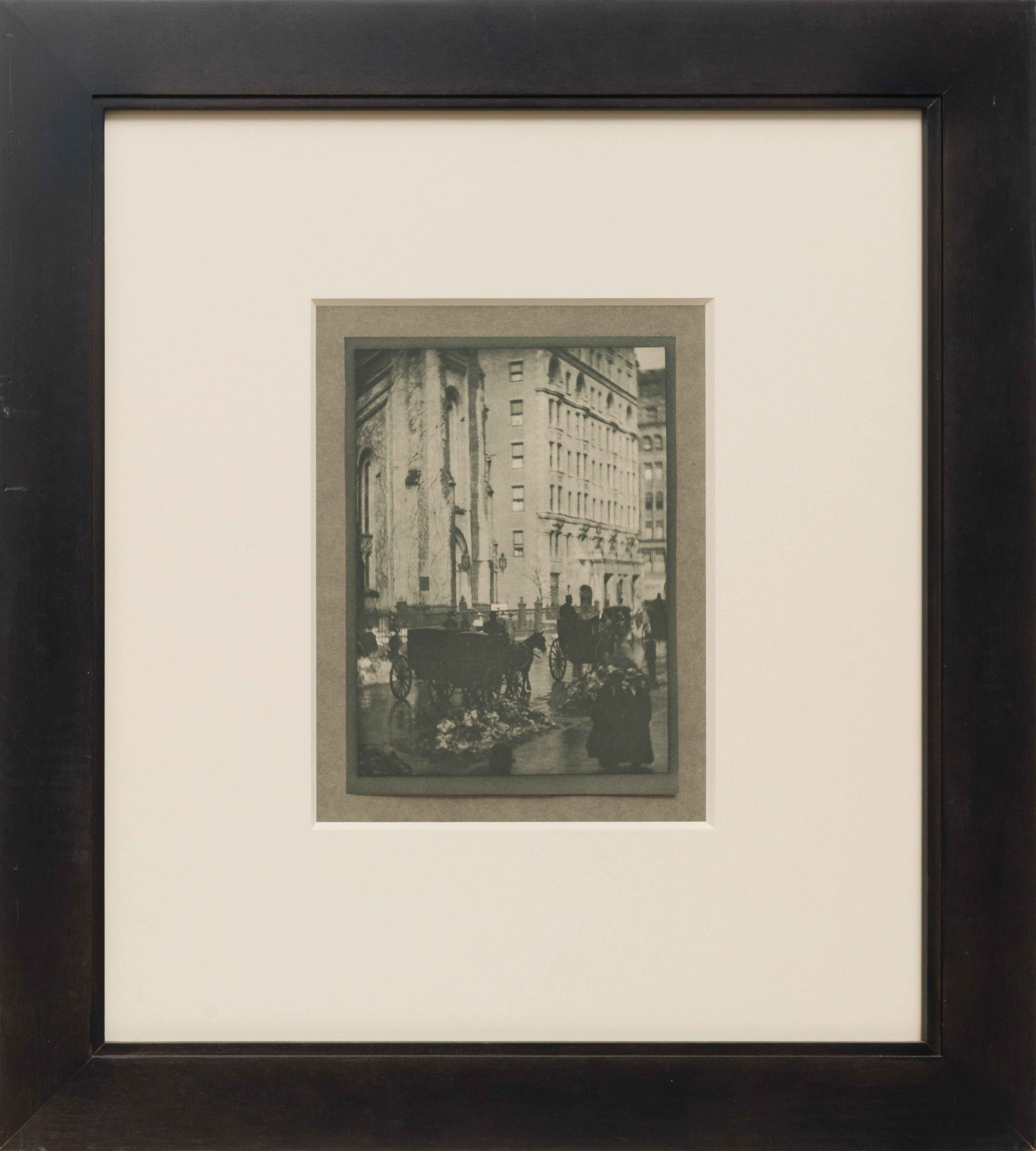 Alvin Landgon Coburn Black and White Photograph - The Holland House, New York, Vintage Photography, 1909