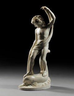The Supreme Fisher Boy Carrara Marble statue