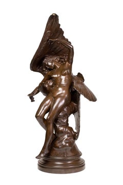 Jupiter & Hebe, Romantic French Bronze