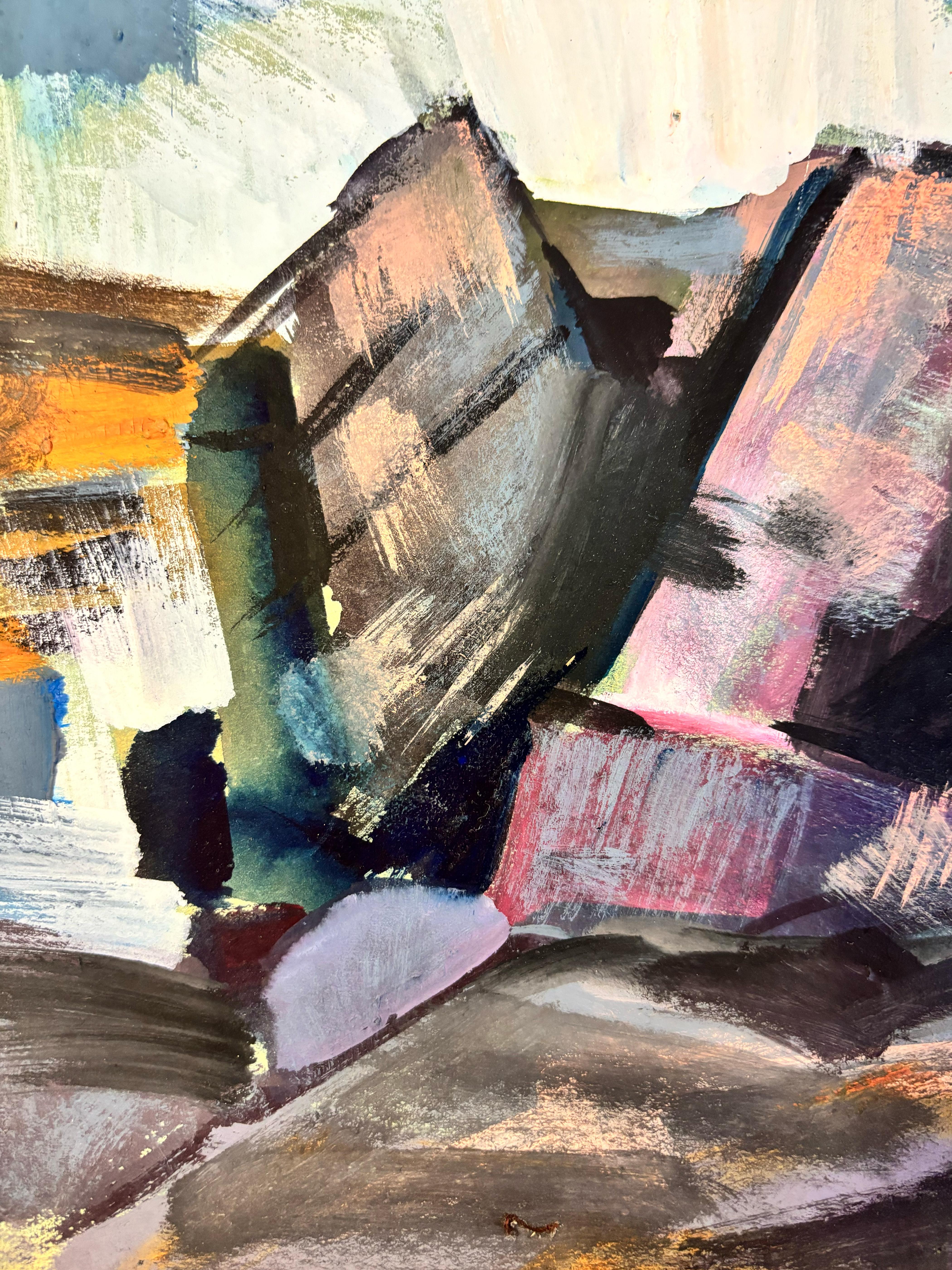 Crashing Waves Monhegan - American Modern Art by Albert Wein