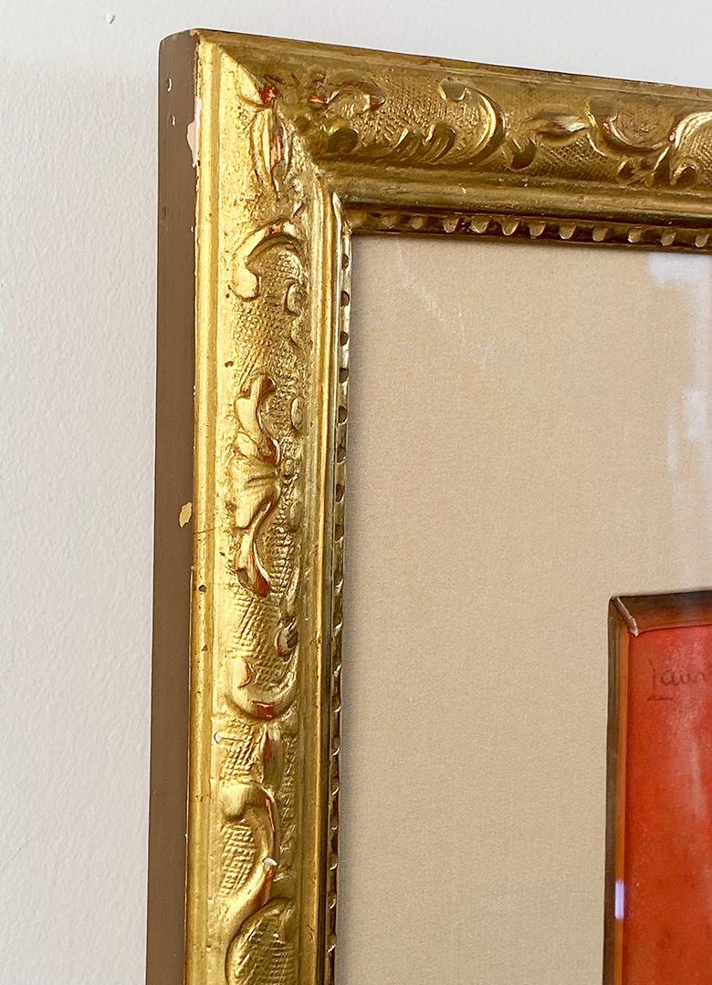 Caléndulas, bodegón floral en clave Naranja en venta 3