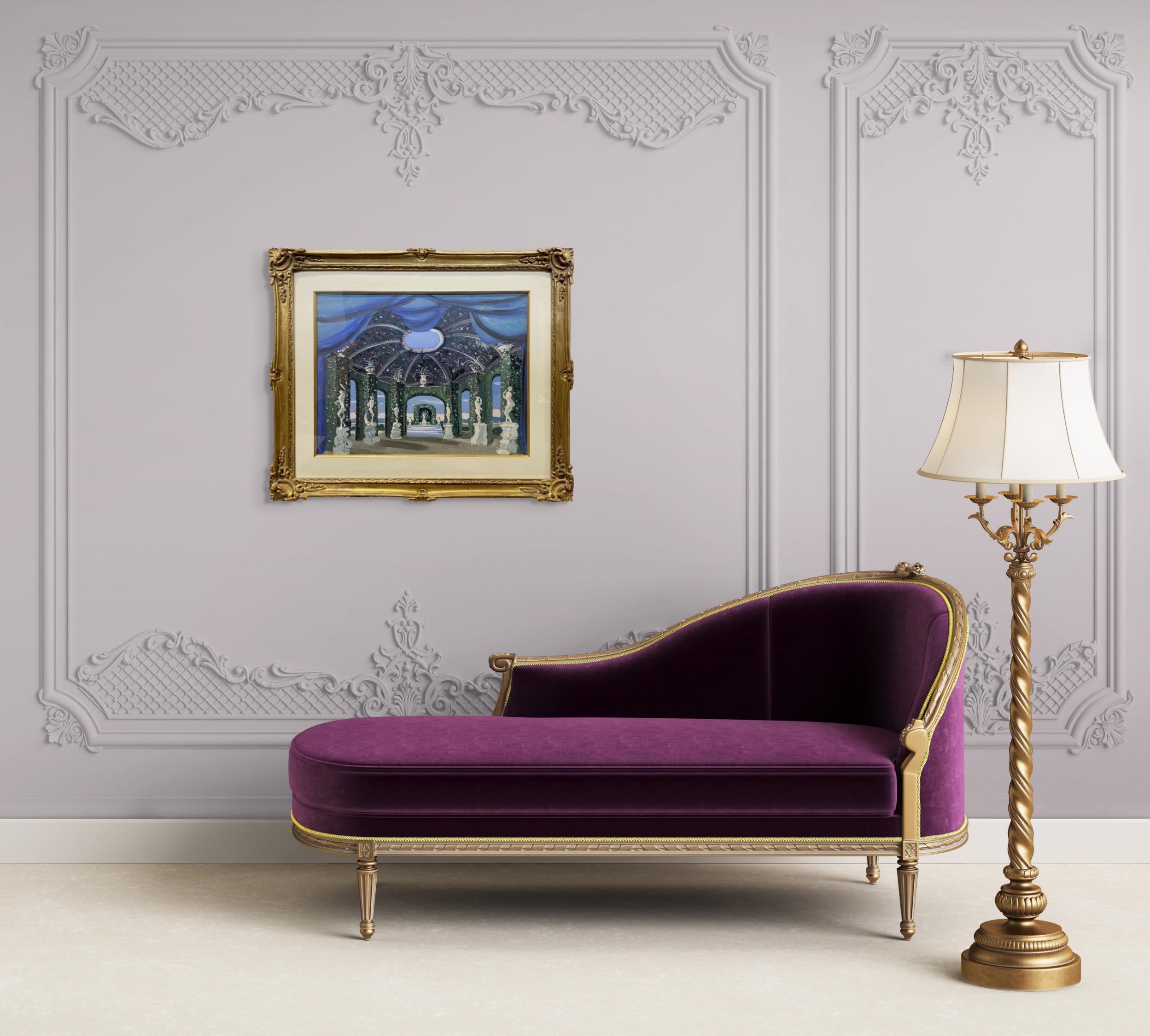 Design for Décor, Ballet Set Decoration - Post-Impressionist Art by André Derain
