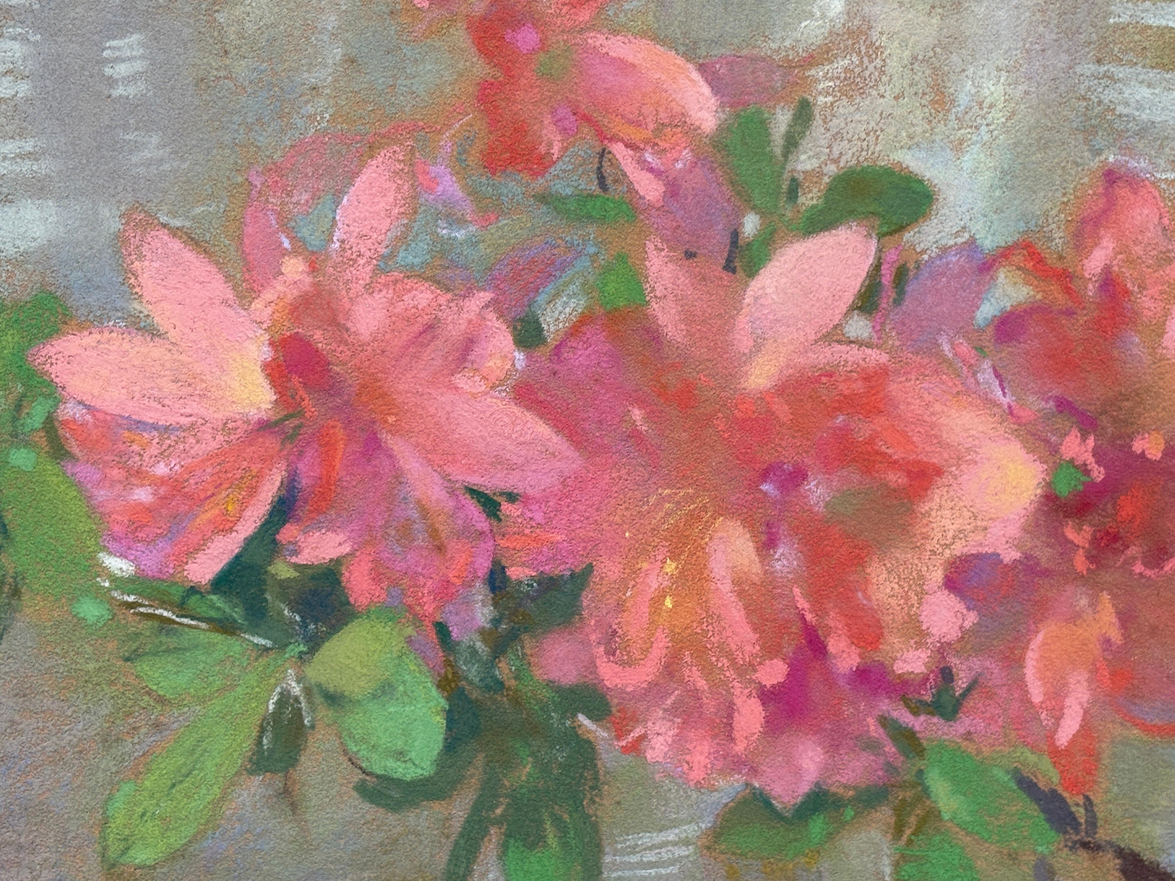 Azalee - Still-Life Marrone di Laura Coombs Hills
