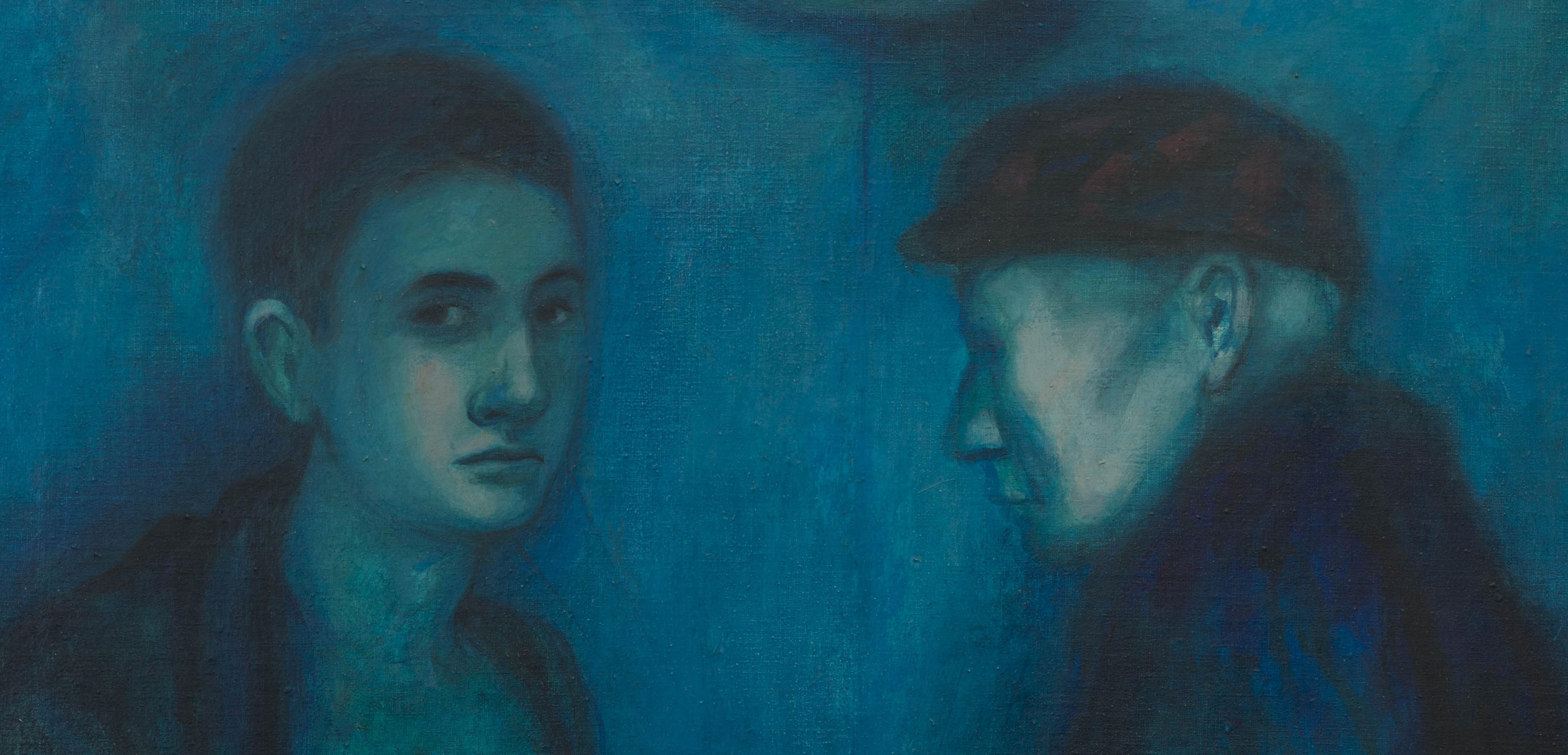 Oil Painting, blue period 