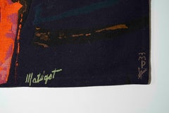 Mathieu Matégot - Apollo, tapestry, french, modern, abstract, aubusson, design