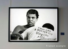 Float Like a Butterfly, Sting Like a Bee - Chris Smith, Muhammad Ali, 46x66 in
