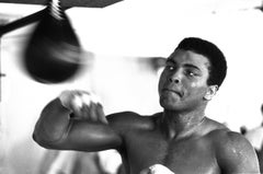 Speedball - Chris Smith, Muhammad Ali, Boxen, Schwarz und Weiß, 34,5x48 in