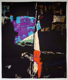 Mathieu Matégot - Apollo, tapestry, french, modern, abstract, aubusson, design