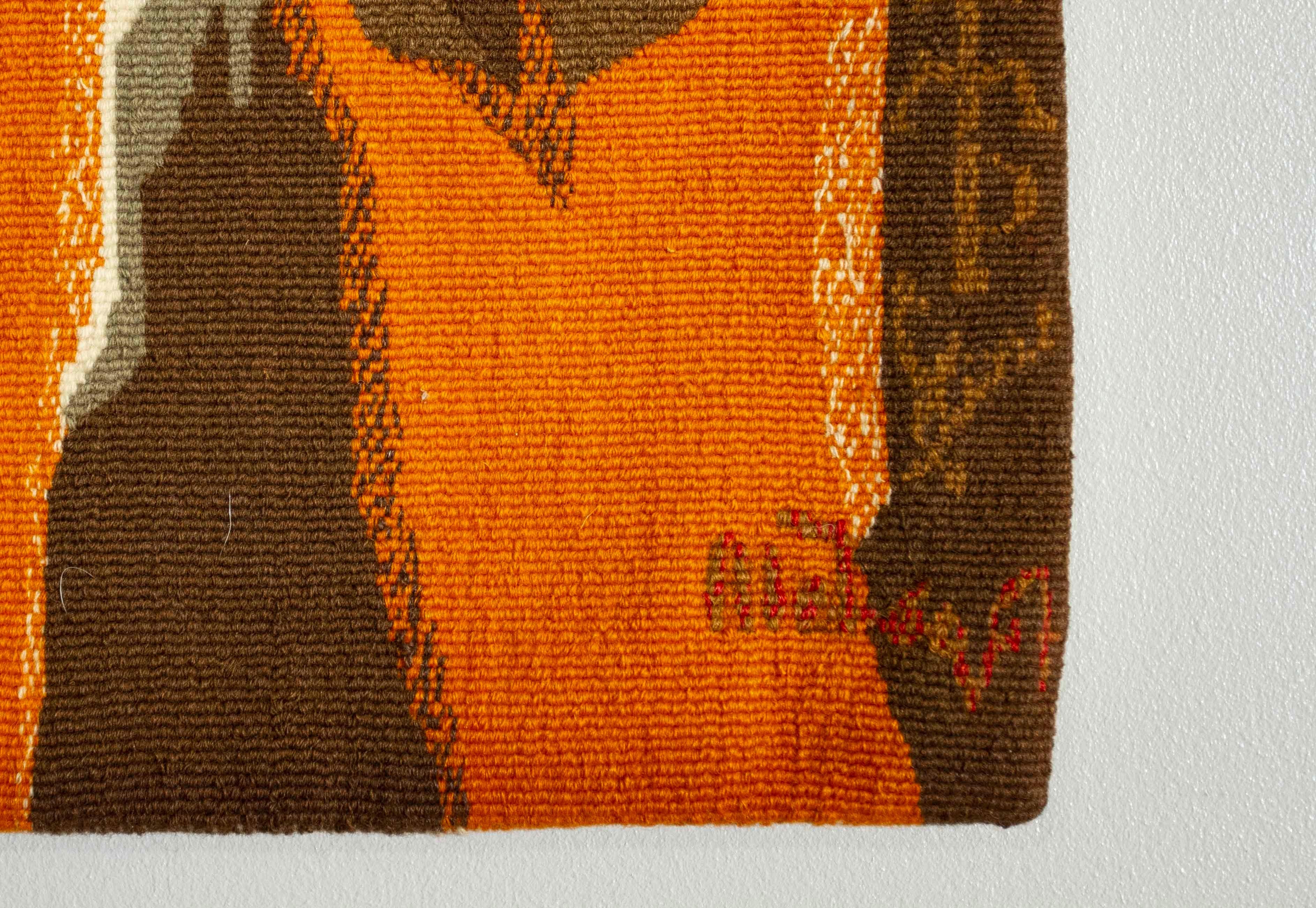 Mathieu Matégot - Sans titre, tapestry, french, modern, abstract, wool, design For Sale 1