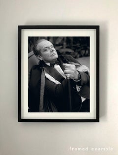 Lorenzo Agius - Jack reclining, jack nicholson, black and white, photo, 60x48 in