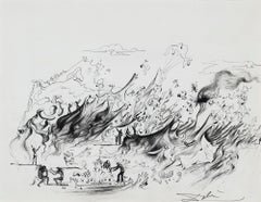 Surrealist Drawings and Watercolour Paintings