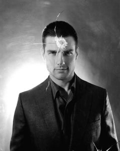 Lorenzo Agius - Tom Cruise, photograph, black & white, actor, american, 24x20 in