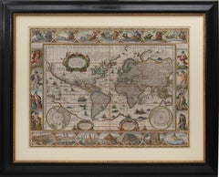 Set of World & Four Continents 