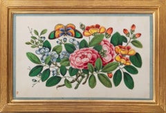 Antique [CHINESE EXPORT WATERCOLOURS ON PITH PAPER]. - Botanical Studies 