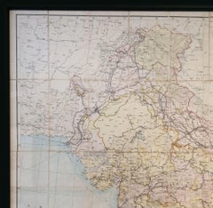 Railway Map of India.