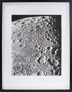 BOUSSINGAULT _ VLACQ _ MAUROLYC - Héliogravure of the Moon Surface.