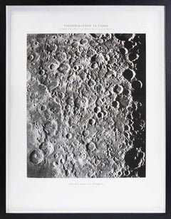 GEMMA FRISIUS_SACROBOSCO_DESCAR - Héliogravure of the Moon's Surface.