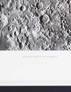 GEMMA FRISIUS_SACROBOSCO_DESCAR - Héliogravure of the Moon's Surface.