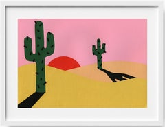 Two Cacti in the Desert