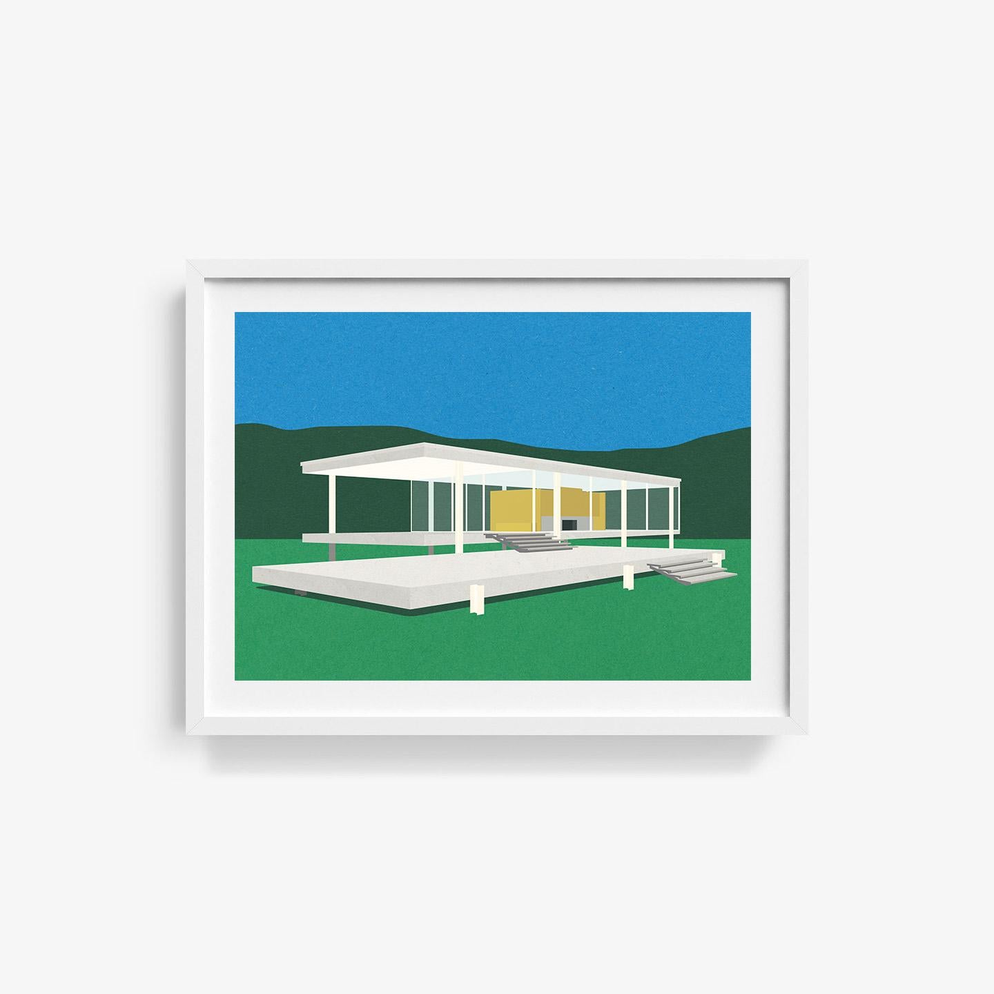 Ludwig Mies van der Rohe Farnsworth House - Photograph by Rosi Feist