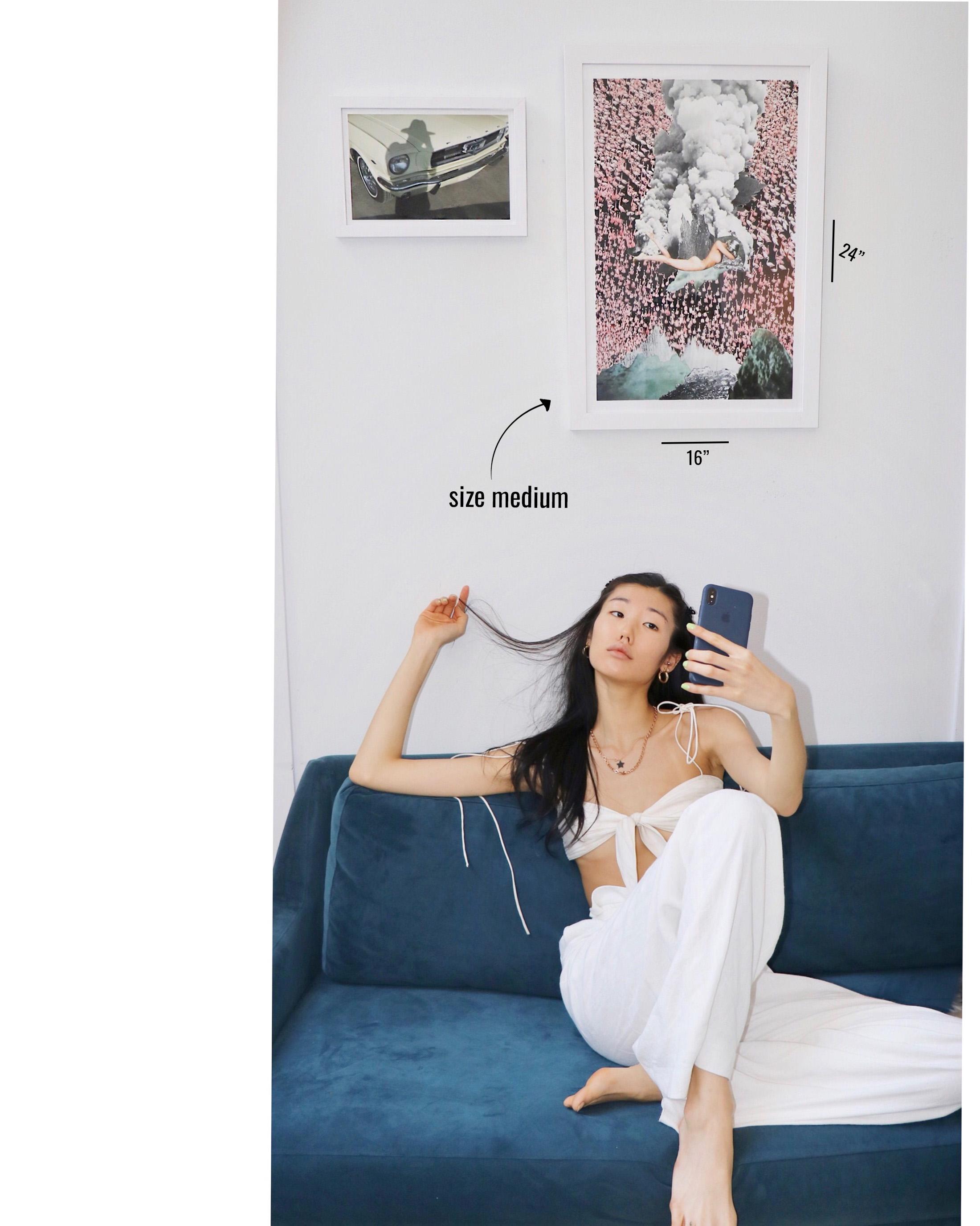 D and B - Beige Color Photograph by Josh Wang