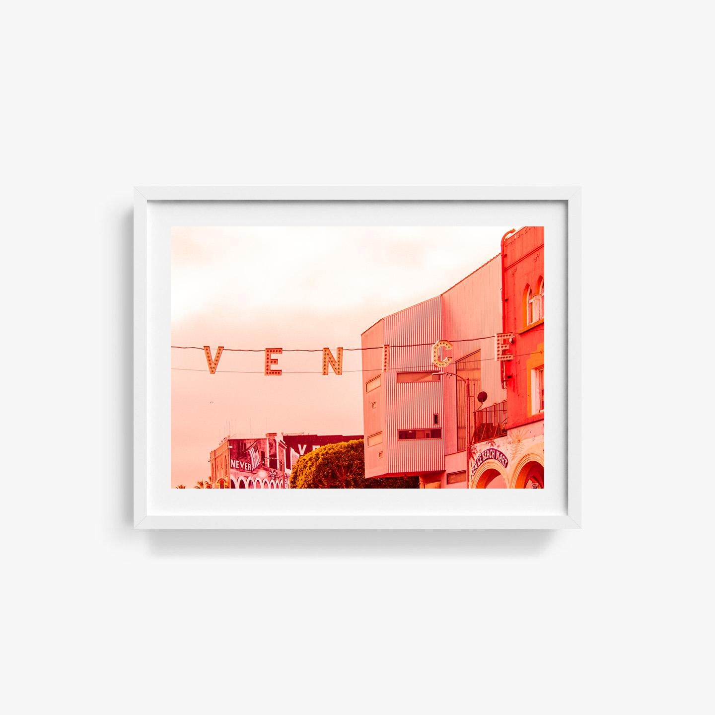 Venice in Pink - Photograph by Nicoline Aagesen