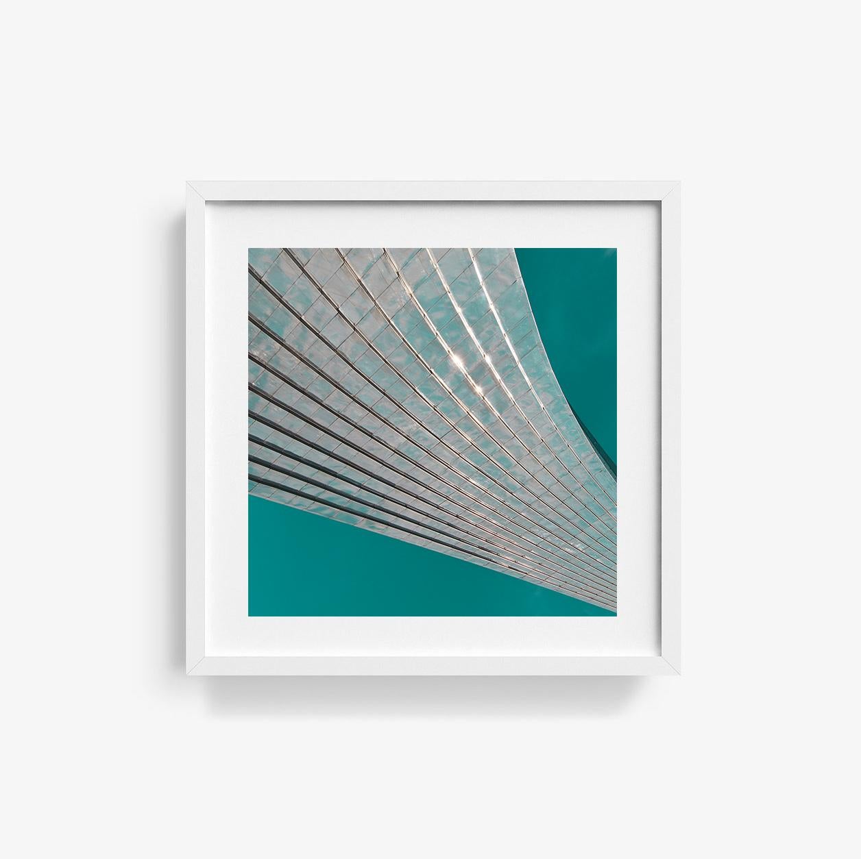 Cyan 1 - Photograph by Oystein Aspelund
