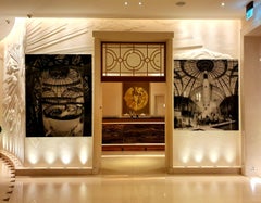 SIMON PROCTER -Chanel Rocket, B&W, Fall/ Winter 2017, Le Grand Palais Paris