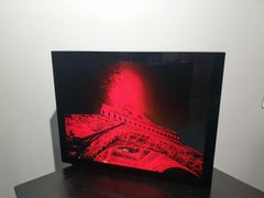 WINNIE DENKER - Lazo luminoso rojo Torre Eiffel