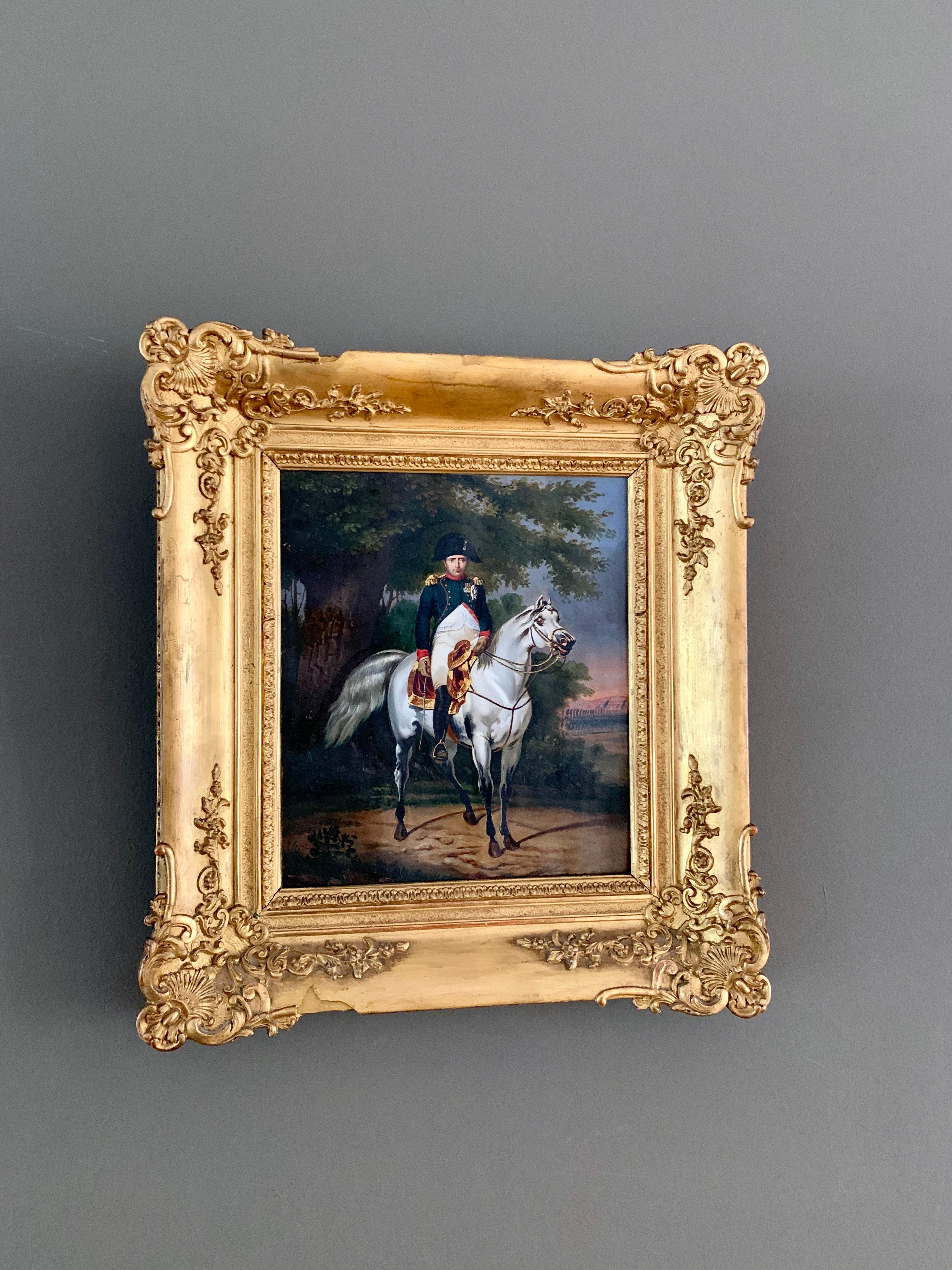 napoleon painting on horse scary