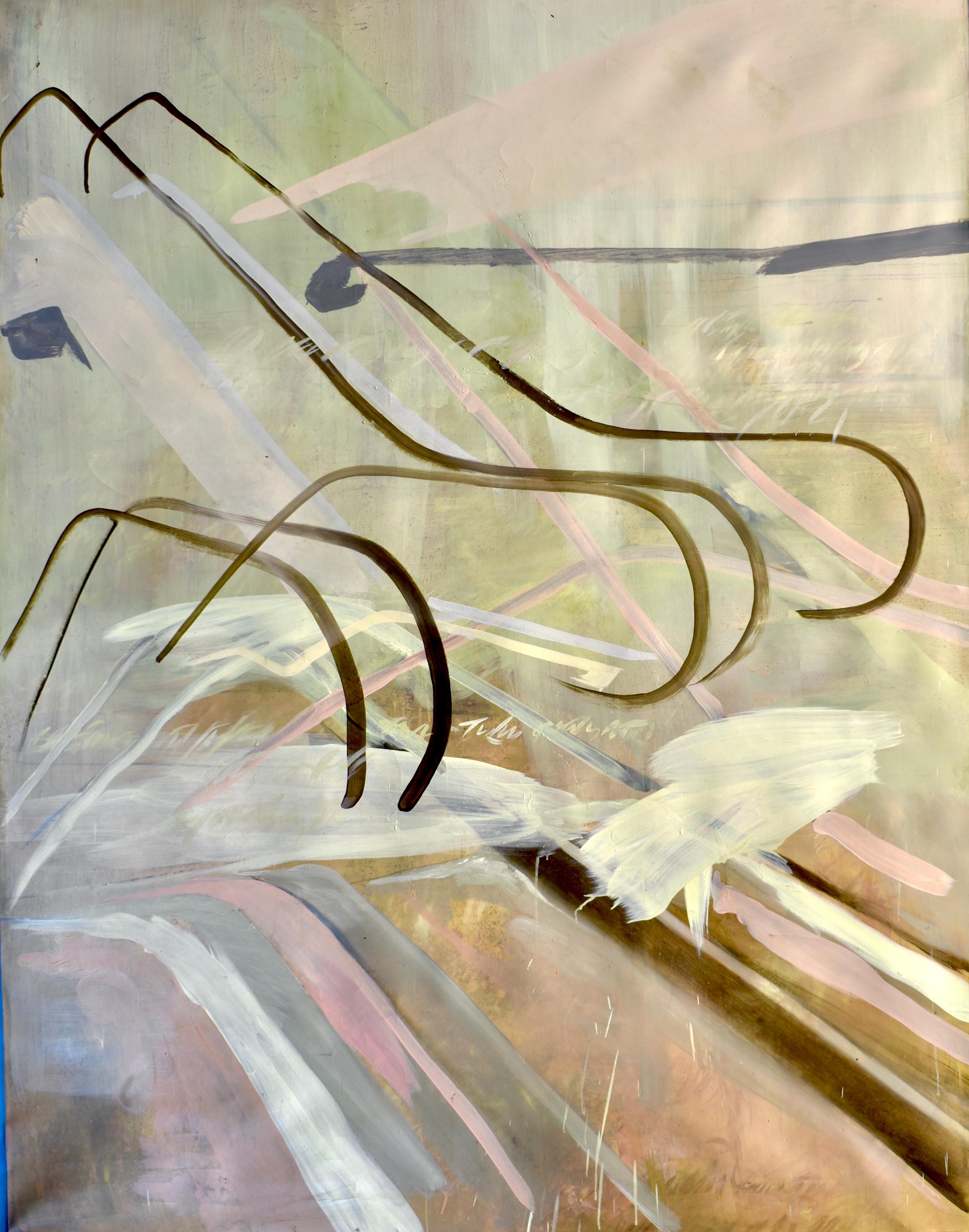 “Escaleras Mecánicas”, 2011, Canvas, Oil Paint
