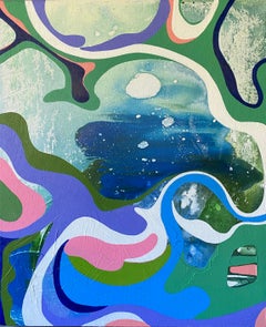“Space”, 2020,  Canvas, Acrylic Paint