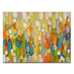 'Color Map II' Wrapped Canvas Original Abstract Painting by Sarah LaPierre