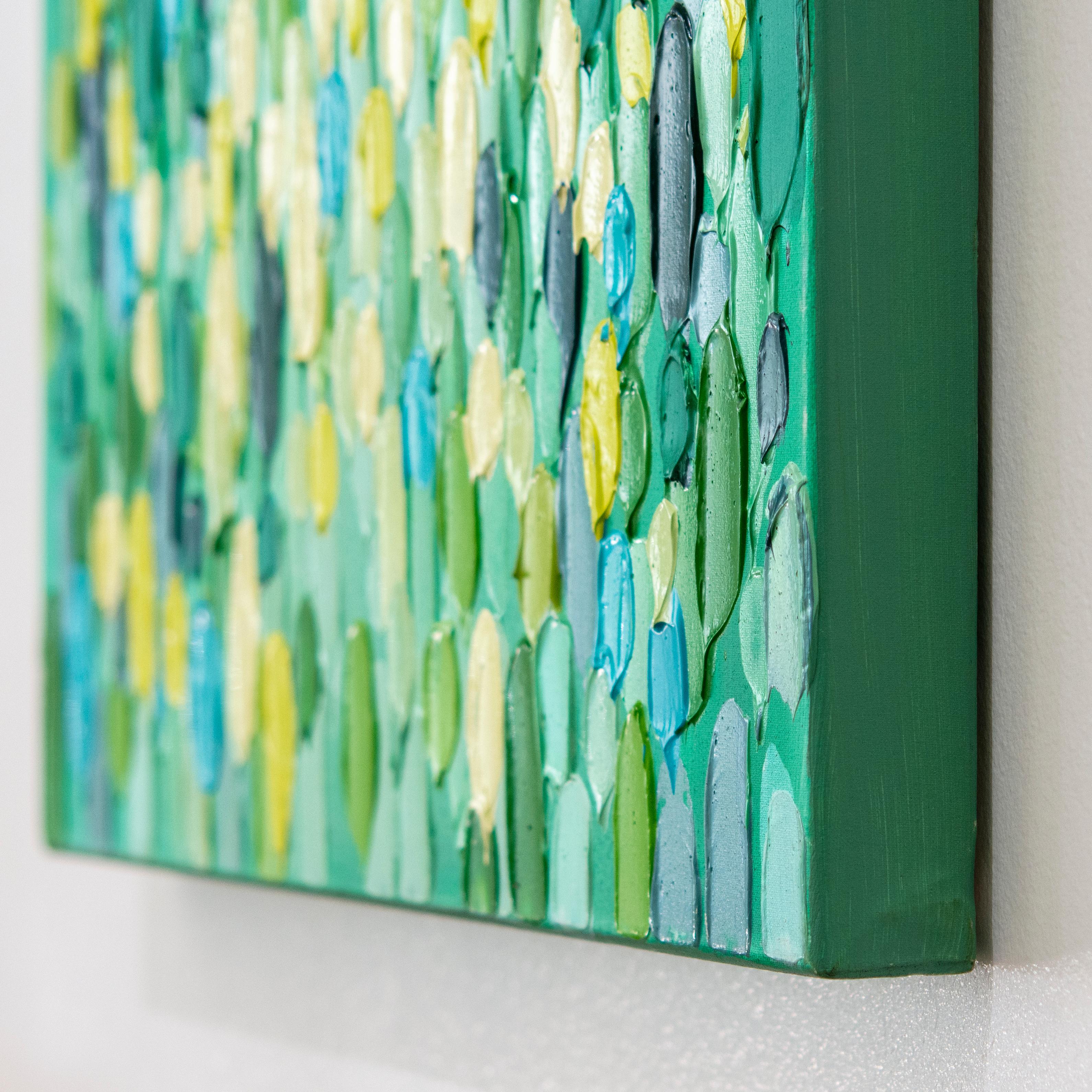 'Color Map IV' Wrapped Canvas Original Abstract Painting by Sarah LaPierre 1