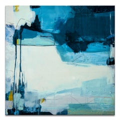 'Caribbean Time' Wrapped Canvas Original Abstract Painting by Tammy Keller