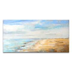 
Blue Inlet
 Wrapped Canvas Original Seascape Painting by Dana McMillan