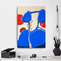 'Tangled' Wrapped Canvas Original Painting by Alejandra Linares
