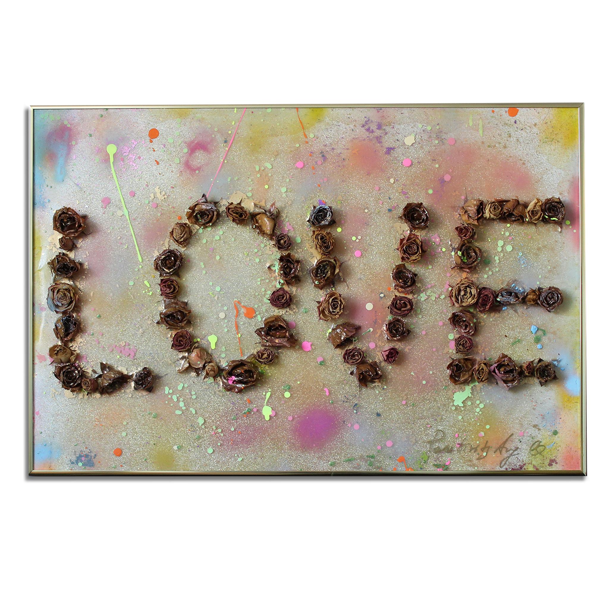 'Love 1.5' Framed Original Pop Artwork by Arianna Tascione