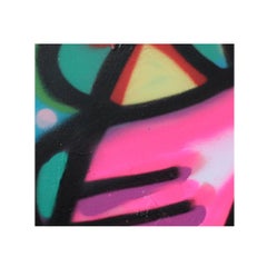 'Untitled XX' Framed Canvas Original Street Art Painting by Big Bear