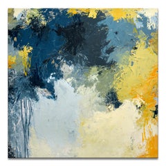 'Rainy Days' Wrapped Canvas Original Abstract Painting by Tammy Staab