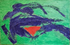 L
Origine du Monde, expressionniste abstrait, Hommage à Gustav Courbet.