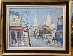 Place du Tertre, Montmartre, Basilica de Sacre Coeur