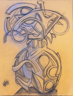 Mid-century Abstract Design for a Sculpture.