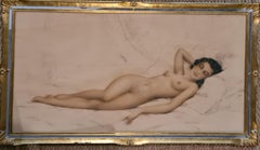 La Dormeuse, Large French Mid Century Female Nude