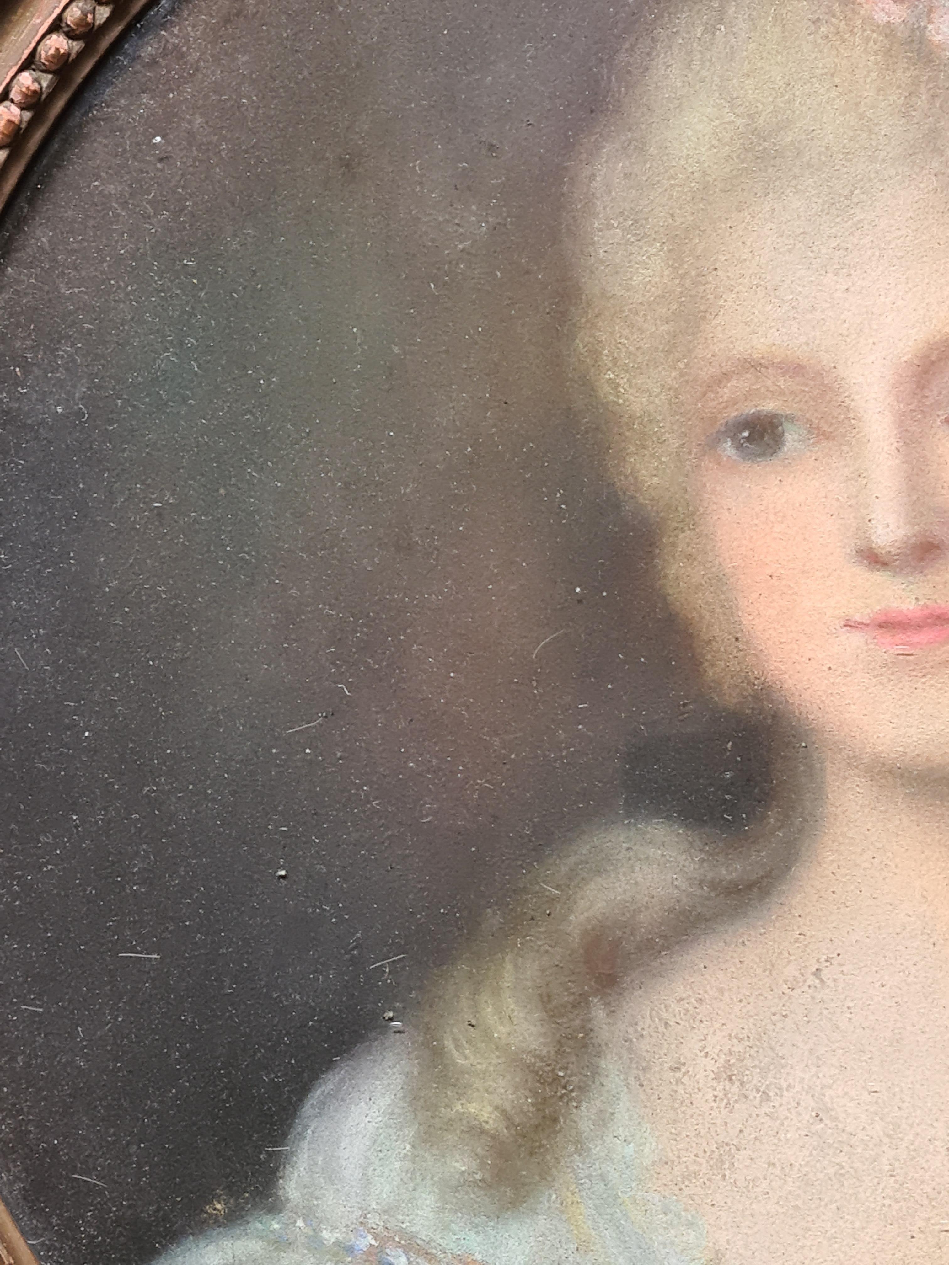 La Comtesse Du Barry en Flore, French Belle Epoque Beauty in 18th Century Dress 3