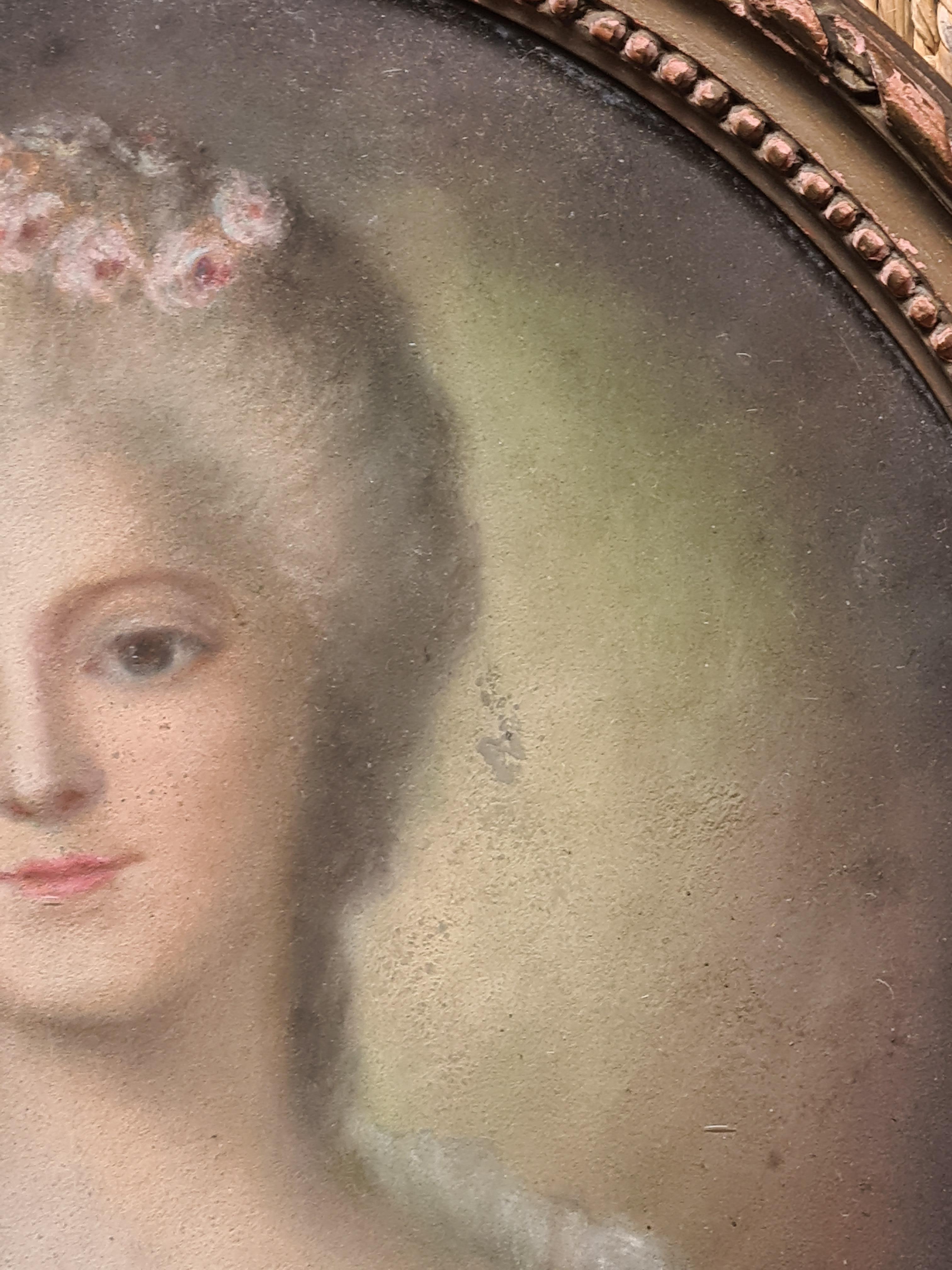 La Comtesse Du Barry en Flore, French Belle Epoque Beauty in 18th Century Dress 4