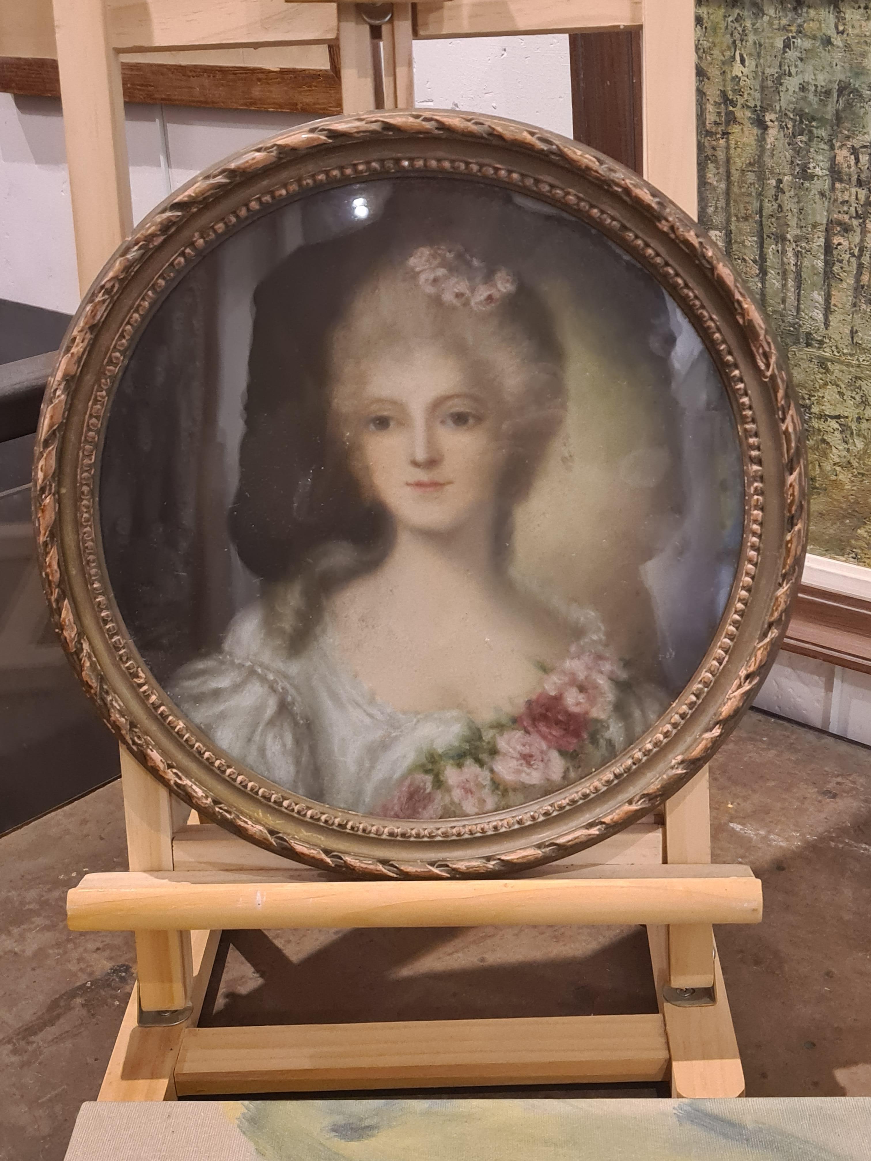 La Comtesse Du Barry en Flore, French Belle Epoque Beauty in 18th Century Dress 9